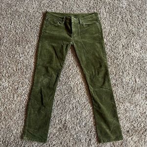 Patagonia Green Corduroy Pants